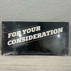 Black 'For Your Consideration' DVD Set